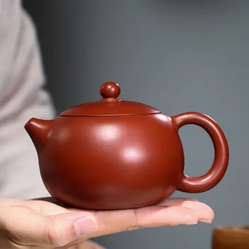 320 ml Klasik Yixing Mor Kil Çaydanlıklar Ham Cevher Dahongpao Demlik Usta El Yapımı Xishi su ısıtıcısı Butik Zisha Teaware