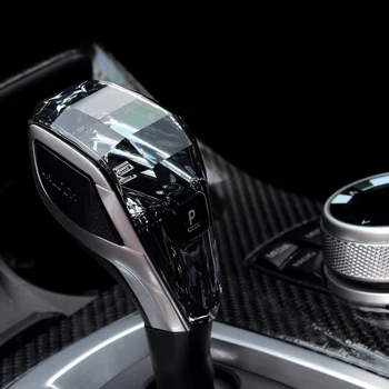 Kristal Üç Parçalı Set Vites Topuzu BMW 5 Serisi F Şasi F10 2013-2017 Araba Aksesuarları