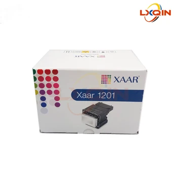 LXQIN 100 % yeni ve orijinal Xaar 1201 baskı kafası için Xuli Allwin GongZheng eko solvent / UV yazıcı dijital flex baskı makinesi