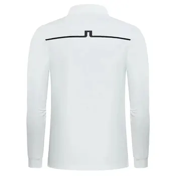 Ter Esneklik Golf erkek Giysileri Sonbahar ve Kış Spor Polo Spor Uzun Kollu Golf Gömlek Erkek Spor Polo Erkek Giyim Gömlek